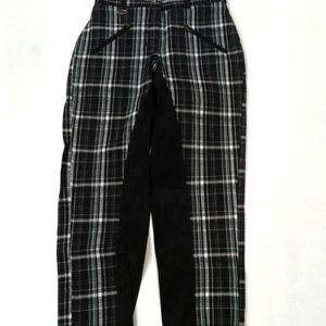 USG checkered riding pants